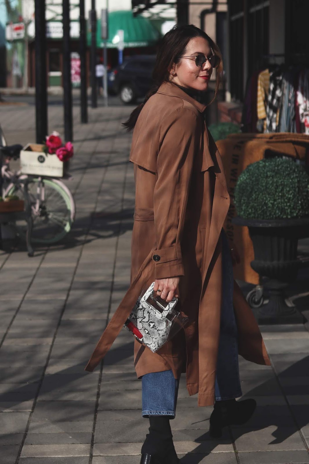 Le chateau trench coat cheap